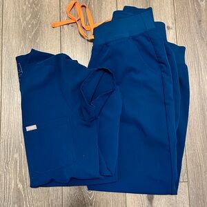 Figs Scrub Set in Deep Reef